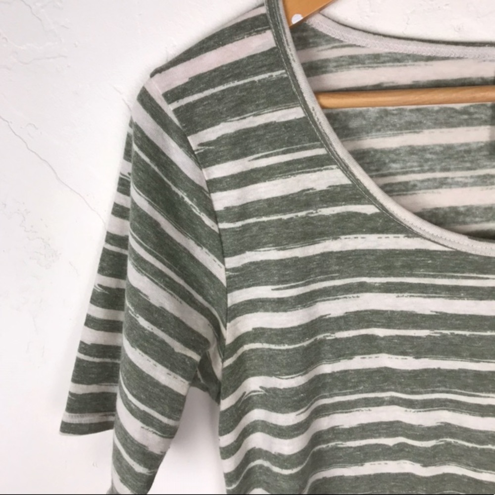 Lularoe Green Perfect Tee - Picture 3 of 3